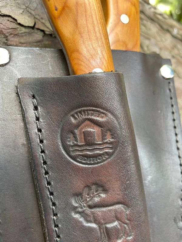 Limited Edition Cabin Cleaver and Field Butcher Knife Set COVERED