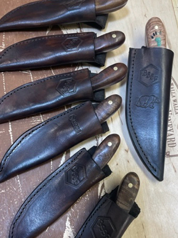 Custom 1” Logo For Leather Sheaths